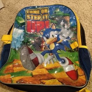 Boys Sonic the hedgehog backpack